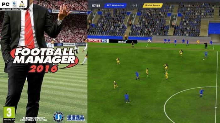 5 - Football Manager 2016 (2015) - PC, PSP, Xbox 360, Android, iOS