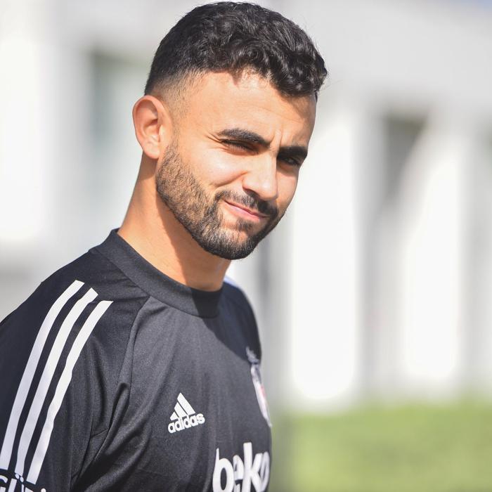 Beşiktaşta yeni transfer Rachid Ghezzal ilk idmanına çıktı