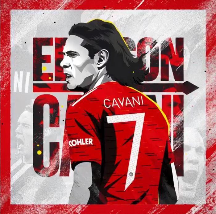 Manchester Unitedda efsane 7 numara Cavaninin