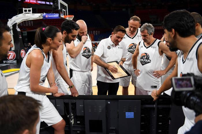 Final Fourda EuroLeague adidas Media Game oynandı