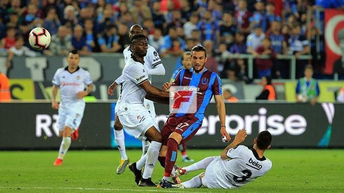 Trabzonspor - Beşiktaş maçında ilginç olay