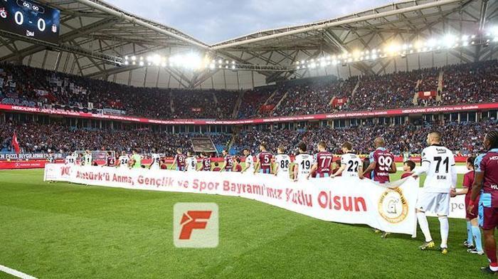 Trabzonspor - Beşiktaş maçında ilginç olay