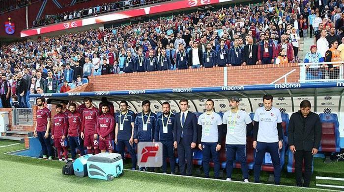 Trabzonspor - Beşiktaş maçında ilginç olay