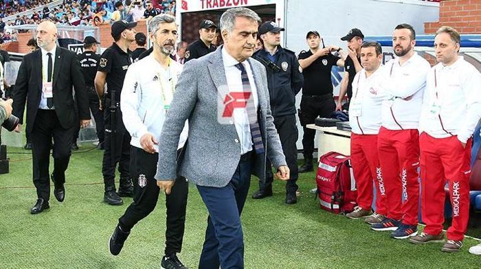 Trabzonspor - Beşiktaş maçında ilginç olay