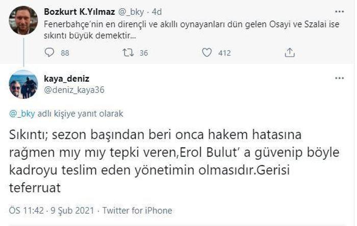 Fenerbahçe taraftarı Başakşehir maçı sonrası çıldırdı: Erol Bulut artık yeter