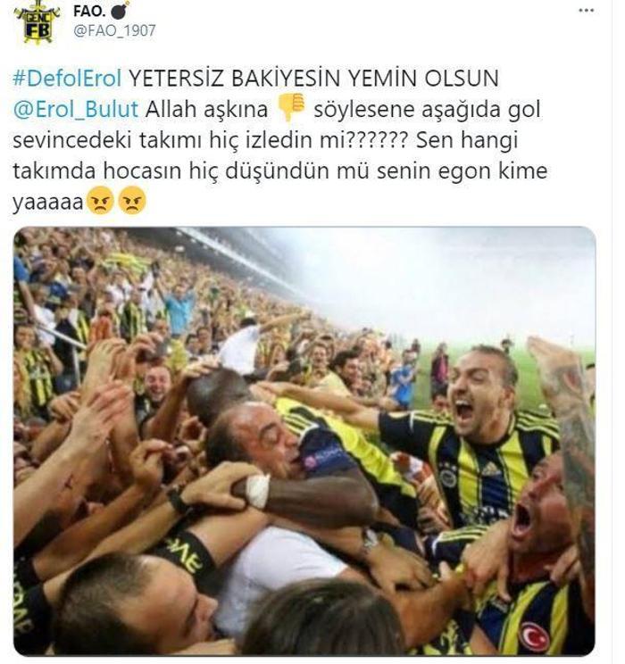 Fenerbahçe taraftarı Başakşehir maçı sonrası çıldırdı: Erol Bulut artık yeter
