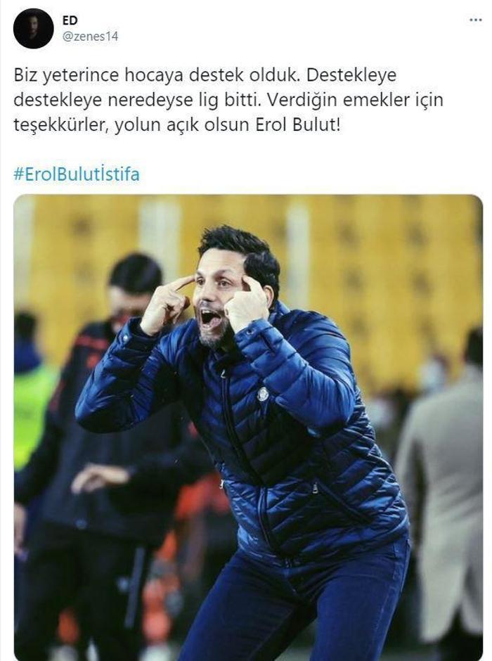 Fenerbahçe taraftarı Başakşehir maçı sonrası çıldırdı: Erol Bulut artık yeter