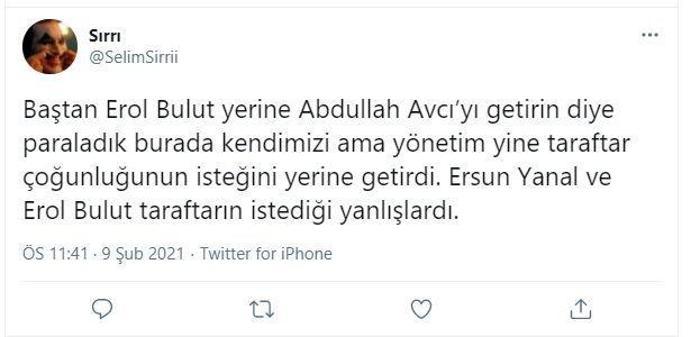 Fenerbahçe taraftarı Başakşehir maçı sonrası çıldırdı: Erol Bulut artık yeter
