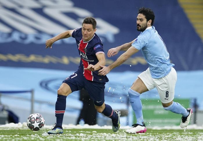 Manchester City-PSG maçı öncesi dolu sürprizi İşte o kareler...