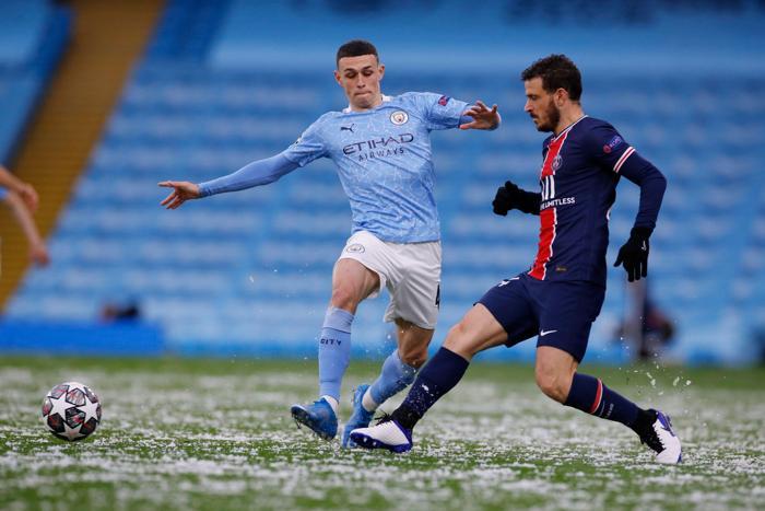 Manchester City-PSG maçı öncesi dolu sürprizi İşte o kareler...