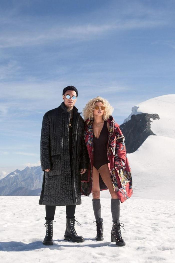 Rose Bertram ve Van der Wiel kamera karşısına geçti