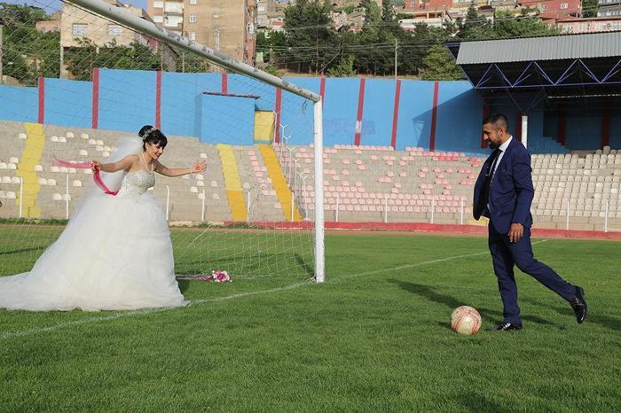 Amatör ligde futbolcu - hakem aşkı