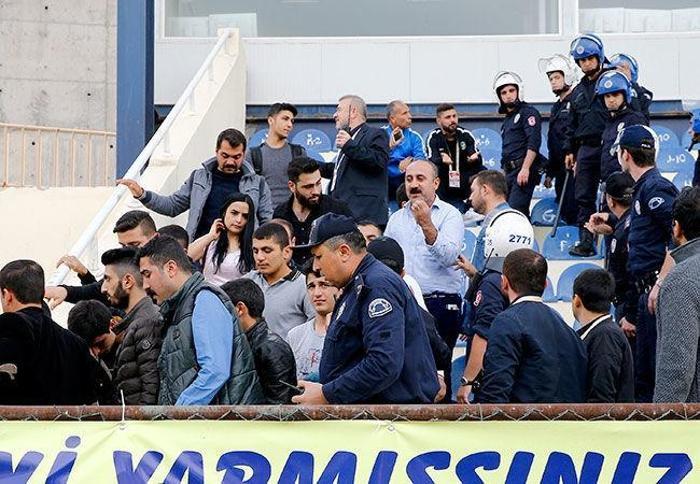 30 kişilik Amed taraftarı stattan çıkarıldı