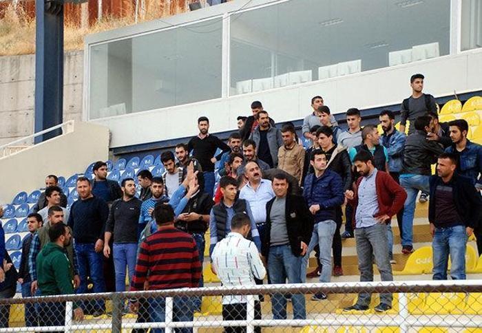 30 kişilik Amed taraftarı stattan çıkarıldı