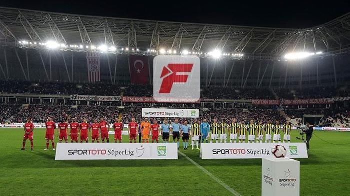 Sivasspor-Fenerbahçe maçından kareler