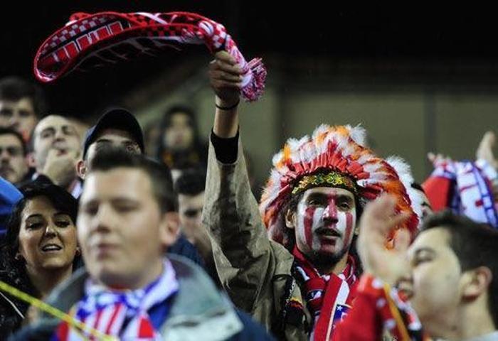 Atletico Madrid taraftarı