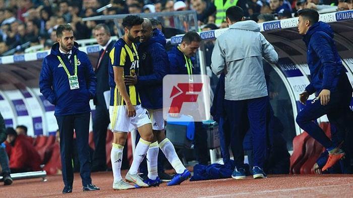 Sivasspor-Fenerbahçe maçından kareler