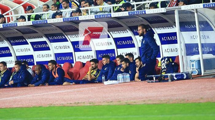 Sivasspor-Fenerbahçe maçından kareler