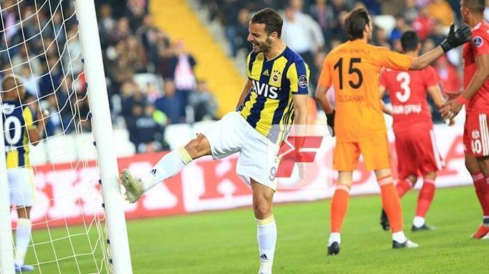 Sivasspor-Fenerbahçe maçından kareler