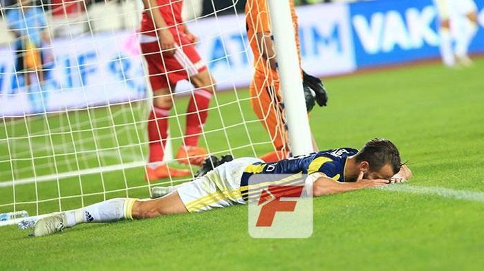 Sivasspor-Fenerbahçe maçından kareler