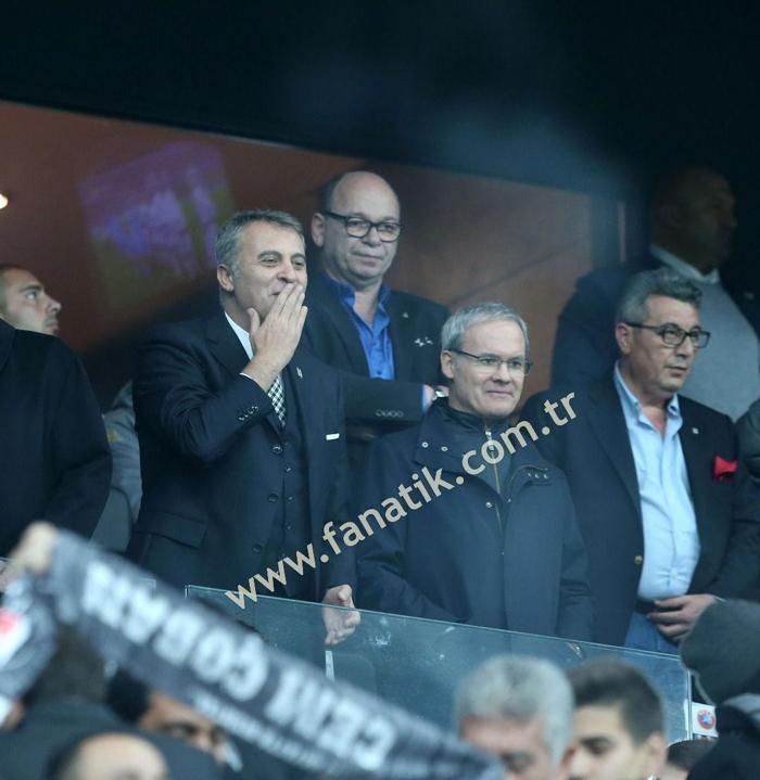 Beşiktaş-Napoli maçından kareler