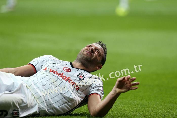 Beşiktaş-Napoli maçından kareler