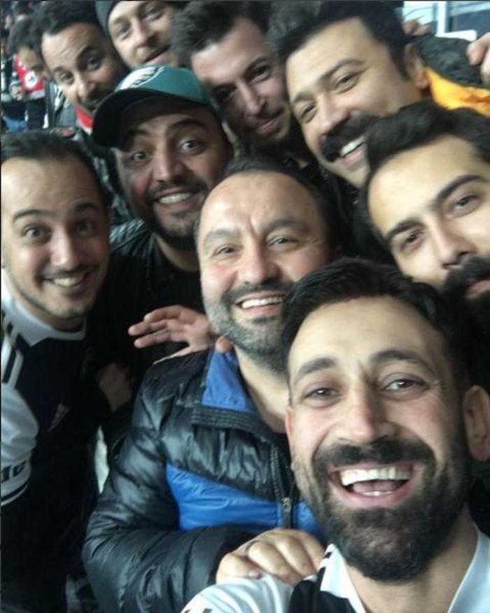 Beşiktaş-Napoli maçından kareler