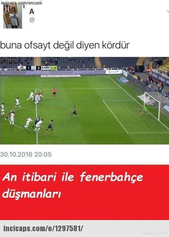 Fenerbahçe - Karabükspor maçı capsleri