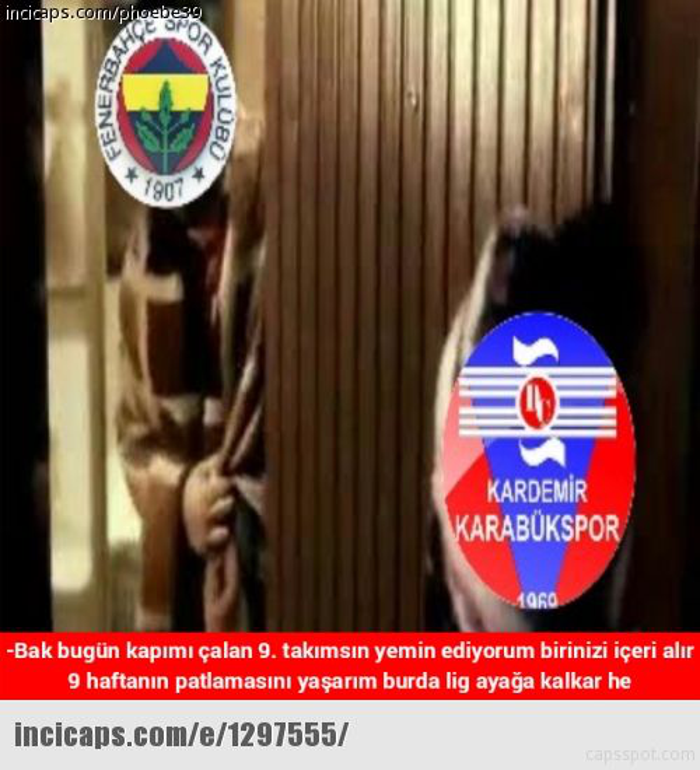 Fenerbahçe - Karabükspor maçı capsleri
