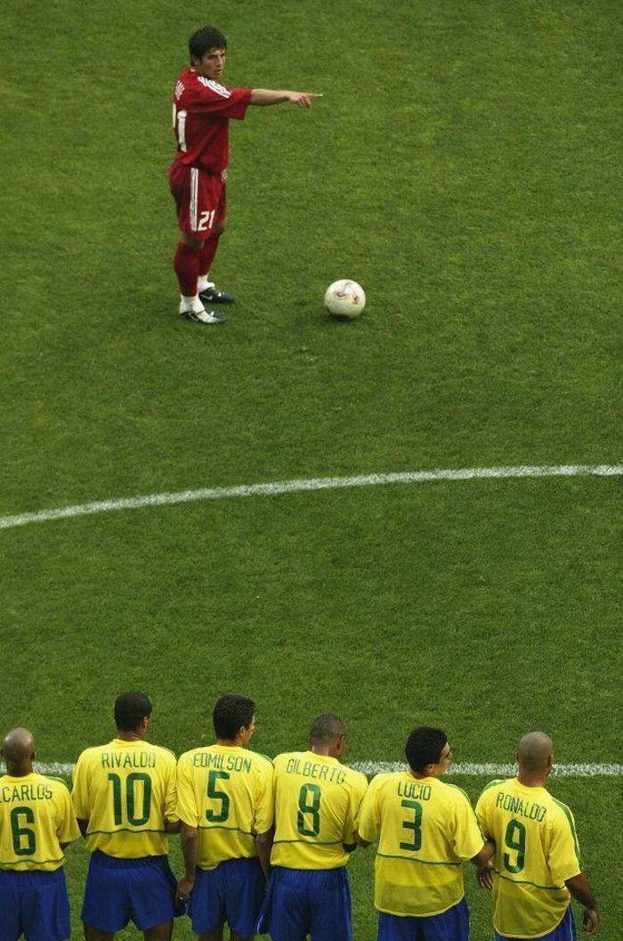 Brezilya Milli Takımı (Roberto Carlos, Rivaldo, Edmilson, Gilberto Silva, Lucio, Ronaldo) — 2002