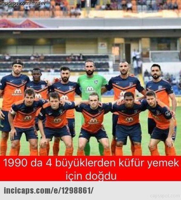 Galatasaray Başakşehir maçı capsleri