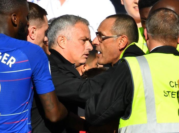 Chelsea Manchester United maçında Jose Mourinhoyu çıldırtan olay