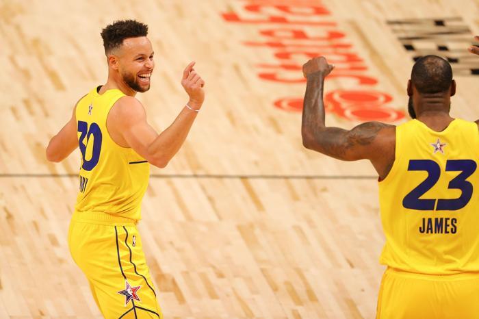 NBAde All Star heyecanı Kazanan LeBron Jamesin takımı
