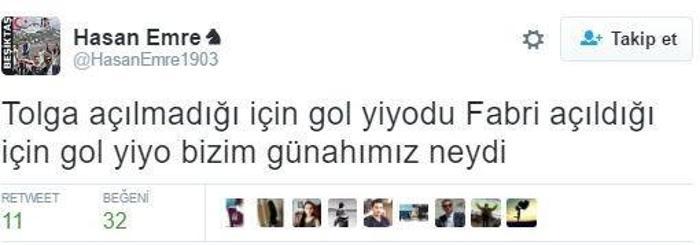 Taraftarlar Fabri ve Cenk Tosuna tepki gösterdi