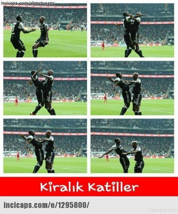 Beşiktaş - Antalyaspor maçı capsleri