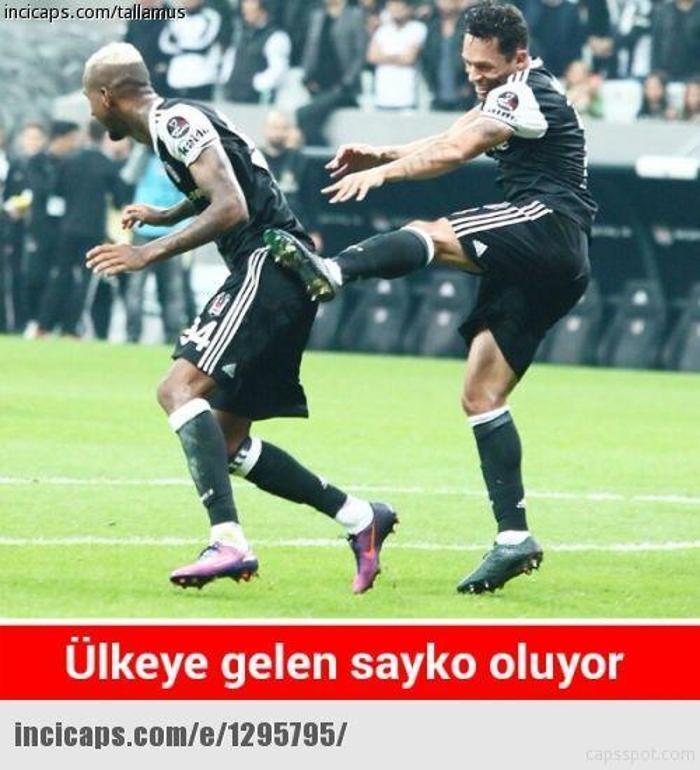 Beşiktaş - Antalyaspor maçı capsleri