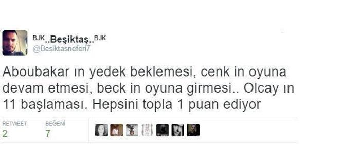 Taraftarlar Fabri ve Cenk Tosuna tepki gösterdi