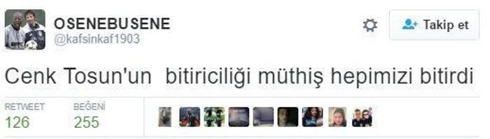 Taraftarlar Fabri ve Cenk Tosuna tepki gösterdi