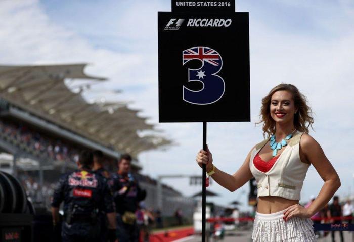 Formula 1 ABD Grand Prixsine ünlü akını