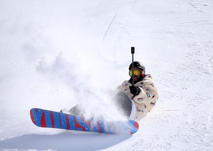 Palandökende snowboard şov