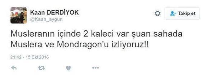 Lig Tv spikeri Muslera ile Mondragonu karıştırdı