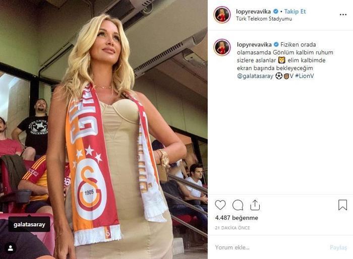 Victoria Lopyrevadan Galatasaraya destek