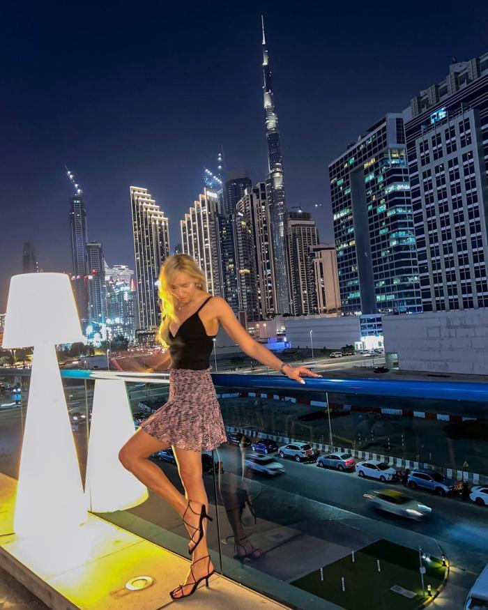 Voleybolcu Duygu Bal, Dubaide tatilde