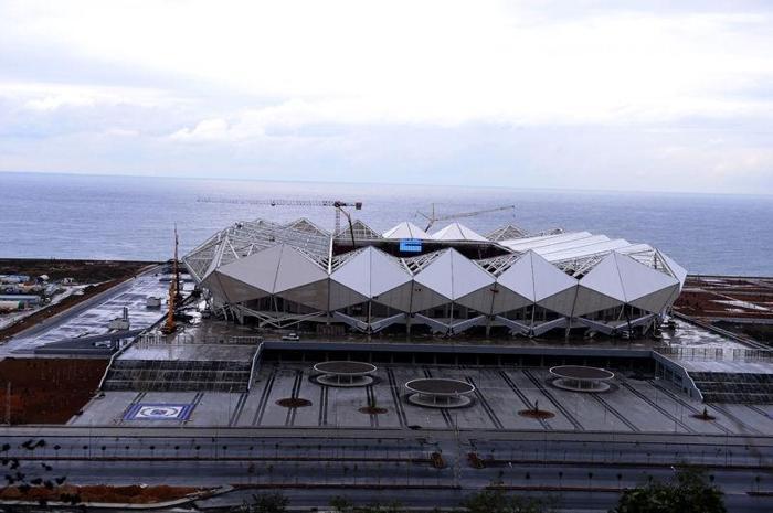 Trabzonsporun Akyazı Stadından son fotoğraflar