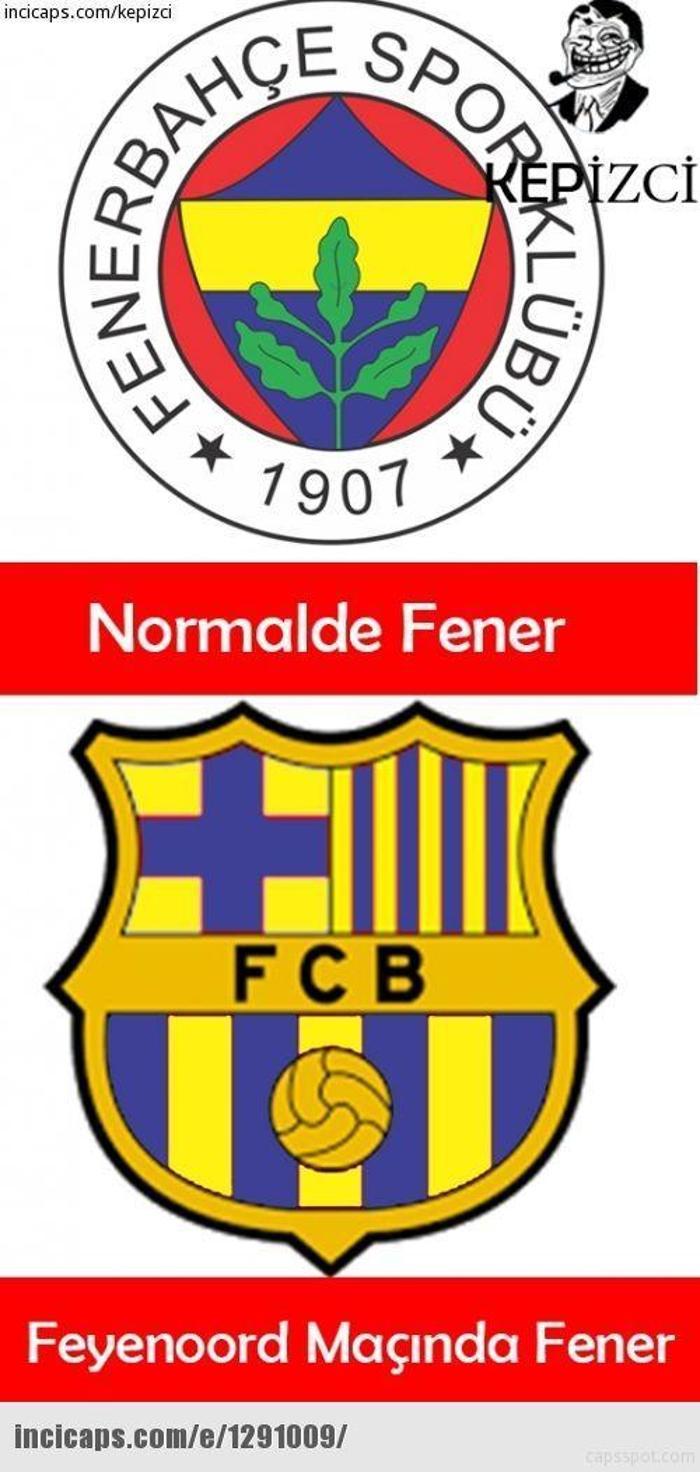 İşte Fenerbahçe - Feyenoord maçı capsleri