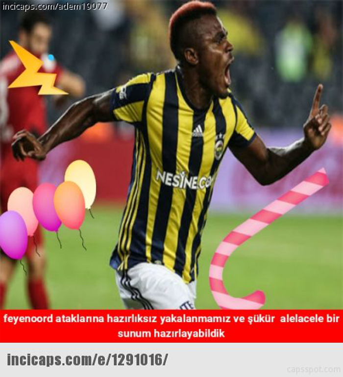 İşte Fenerbahçe - Feyenoord maçı capsleri