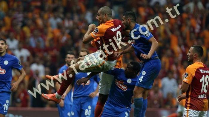 Galatasaray-Çaykur Rizespor maçından kareler