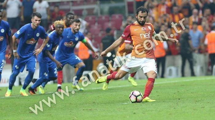 Galatasaray-Çaykur Rizespor maçından kareler
