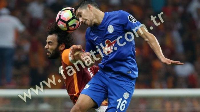 Galatasaray-Çaykur Rizespor maçından kareler