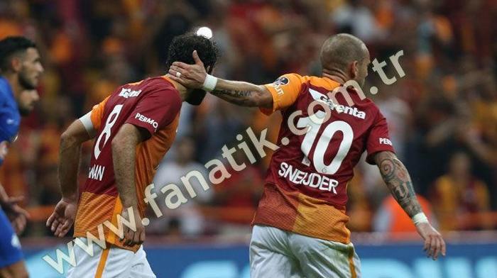 Galatasaray-Çaykur Rizespor maçından kareler